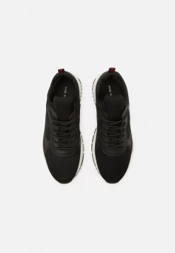 Pier One Unisex - Baskets Basses - Black/White -Pier One 1080a7dccd1b41bfb8c11eb2d0bdfeae