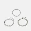 Pier One 3 Pack - Bracelet - Silver-Coloured -Pier One 1537af0f3c6e4bcc8f1ebb86e208ea27