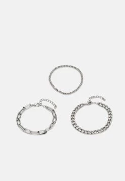 Pier One 3 Pack - Bracelet - Silver-Coloured