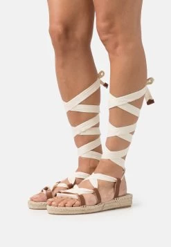 Pier One Leather - Sandales À Plateforme - 003 - Off-White