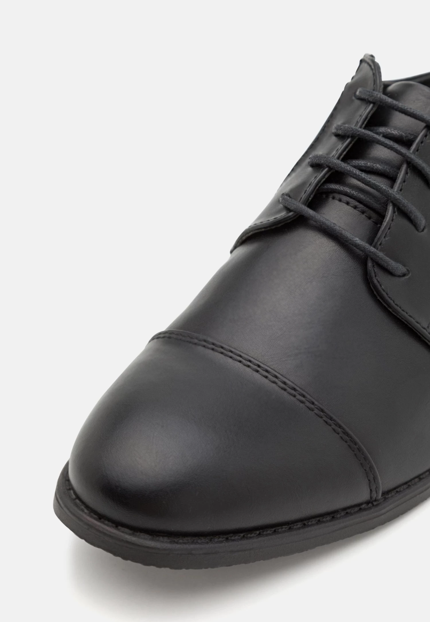 Pier One Unisex - Derbies - Black 8 Pier One Unisex - Derbies - Black – Image 6