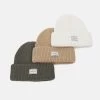 Pier One Unisex 3 Pack - Bonnet - Beige/Green/White