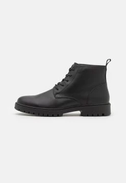 Pier One Bottines À Lacets - Black