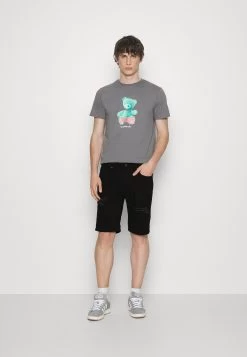 Pier One Unisex 2 Pack - Short En Jean - Blue/Black Denim