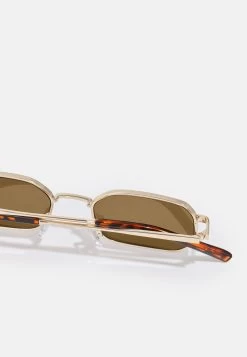 Pier One Unisex - Lunettes De Soleil - Gold-Coloured/Brown -Pier One 88ece7c2c5c74552a2c0b69534730993