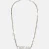 Pier One Unisex - Collier - Silver-Coloured 1 Pier One Unisex - Collier - Silver-Coloured -Pier One 8bb89a2263154c969afb19223b737372