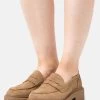 Pier One Leather - Mocassins - Beige -Pier One a3050c5d28c94eb288d39a03d047c933