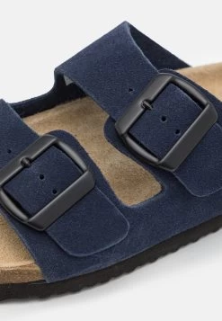 Pier One Leather Unisex - Chaussons - Dark Blue -Pier One a5a88158e25a4eb4b3e59dc262861c25