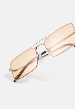 Pier One Unisex - Lunettes De Soleil - Silver-Coloured, Orange -Pier One c3e0b08b50694894a004abe5f6d7d7b9