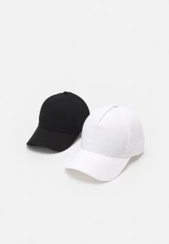Pier One Unisex 2 Pack - Casquette - Black/White