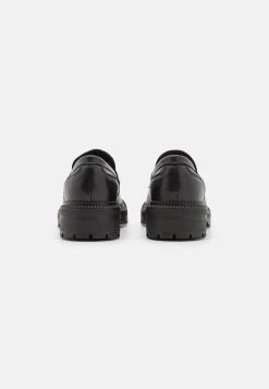 Pier One Leather - Mocassins - Black -Pier One df66e0617f5f4c5c94ca15df145e4067