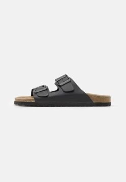 Pier One Leather Unisex - Mules - Black
